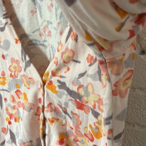 H&M Floral 100% Cotton Button Up Cardigan - Picture 5 of 8